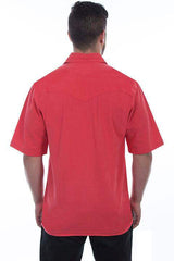 Scully CAYENNE S.S. MEN'S WESTERN YOKE/2 POCKET - Scully Leather - Flyclothing LLC