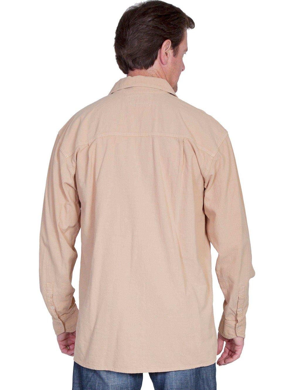 Scully SAND MEN'S LACE UP FRONT SHIRT - Scully Leather - Flyclothing LLC