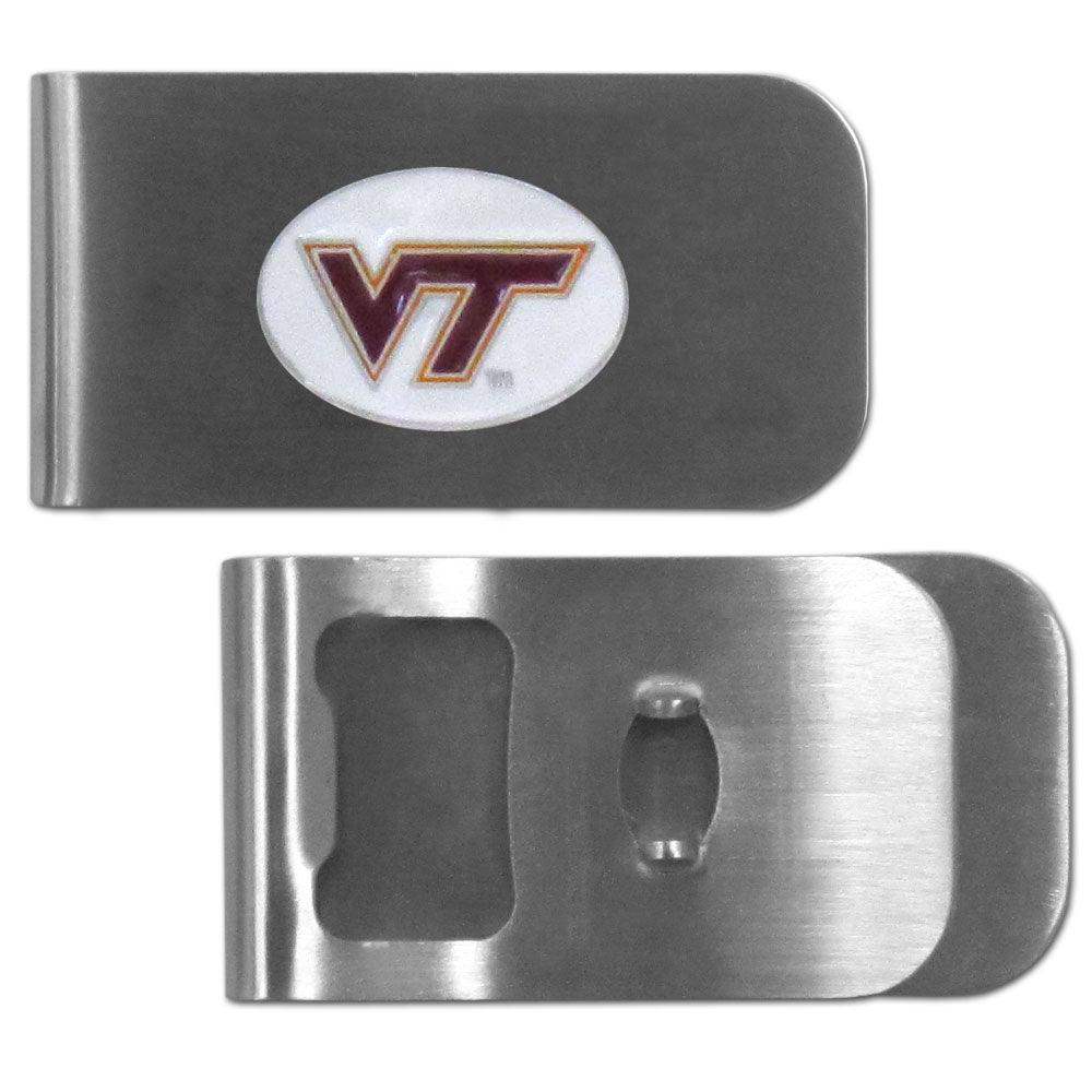 Virginia Tech Hokies Bottle Opener Money Clip - Siskiyou Buckle - Flyclothing LLC
