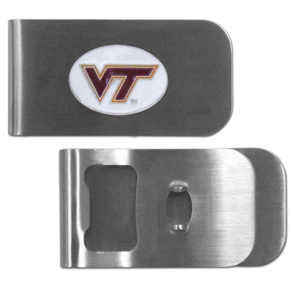 Virginia Tech Hokies Bottle Opener Money Clip - Siskiyou Buckle