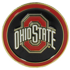 Ohio St. Buckeyes Golf Ball Marker, Logo - Siskiyou Buckle