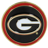 Georgia Bulldogs Golf Ball Marker, Logo - Siskiyou Buckle