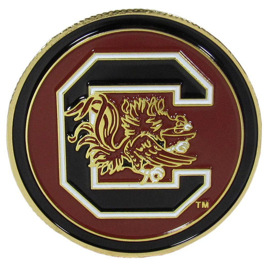 S. Carolina Gamecocks Golf Ball Marker, Logo - Siskiyou Buckle