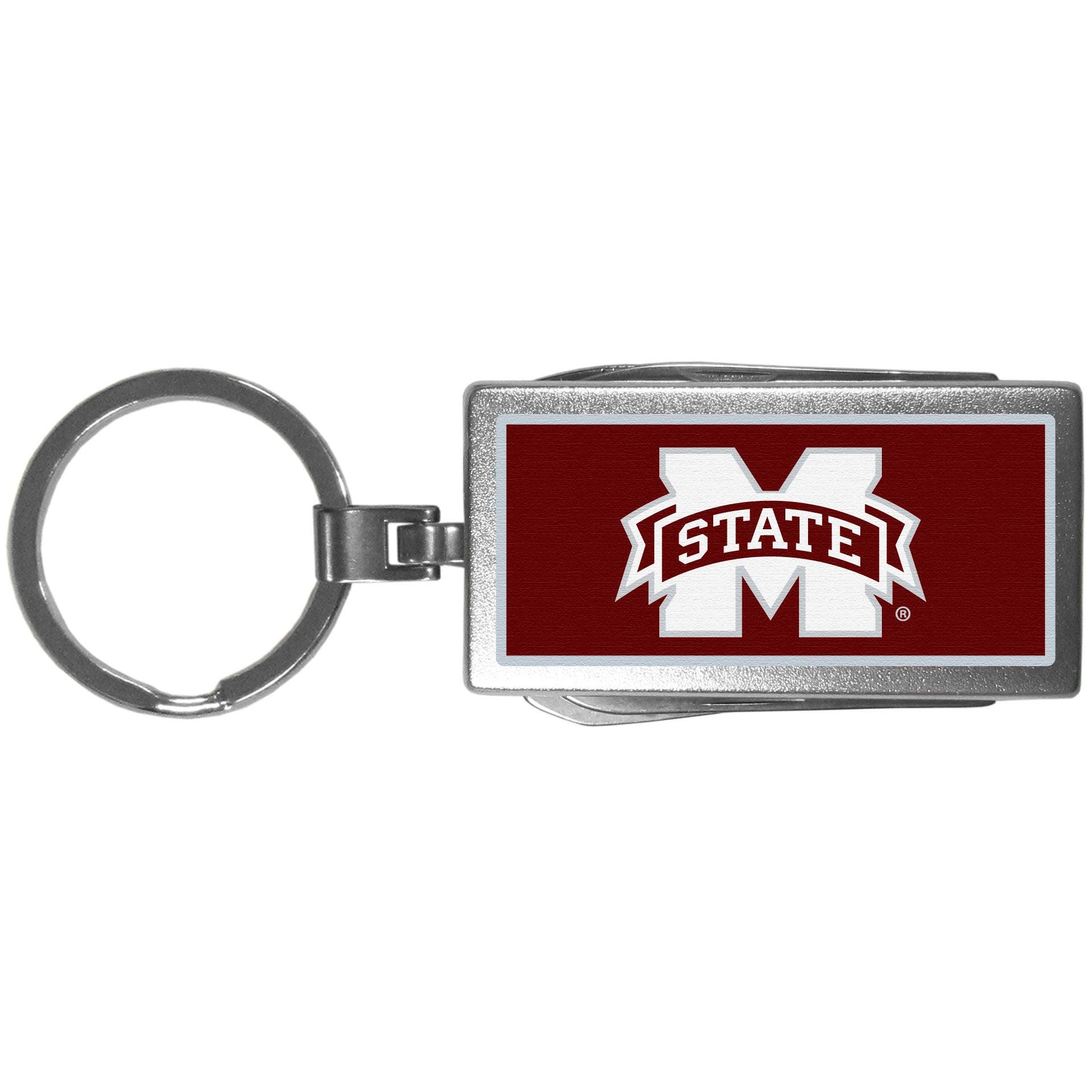 Mississippi St. Bulldogs Multi-tool Key Chain, Logo - Flyclothing LLC