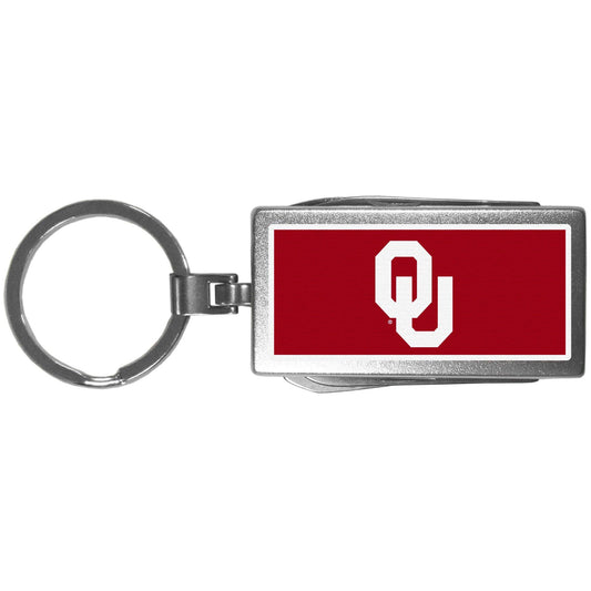 Oklahoma Sooners Multi-tool Key Chain, Logo - Flyclothing LLC