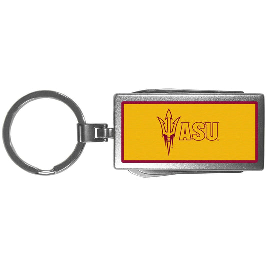 Arizona St. Sun Devils Multi-tool Key Chain, Logo - Siskiyou Buckle