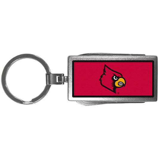 Louisville Cardinals Multi-tool Key Chain, Logo - Flyclothing LLC