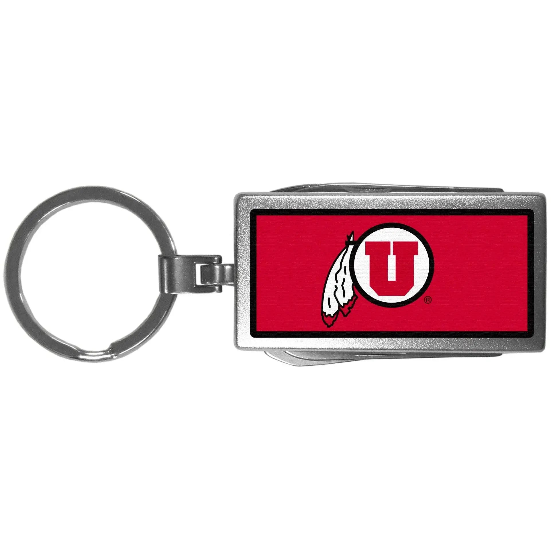 Utah Utes Multi-tool Key Chain, Logo - Siskiyou Buckle - Flyclothing LLC