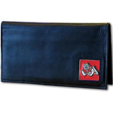 N. Carolina St. Wolfpack Leather Checkbook Cover - Siskiyou Buckle