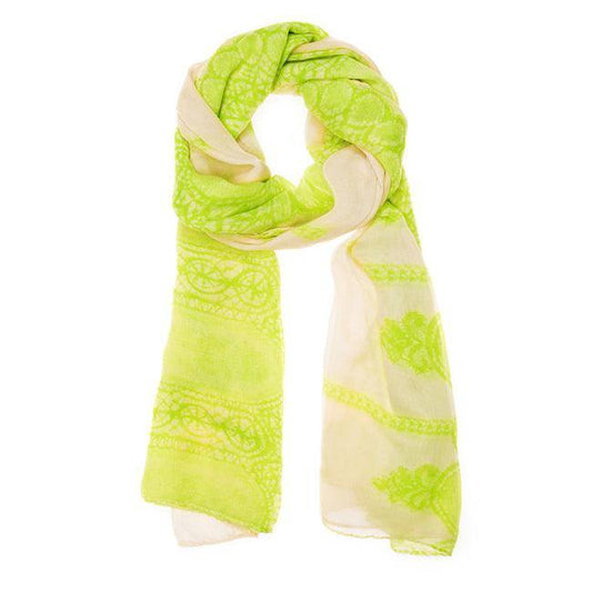 Tina Scarf in Green - Flyclothing LLC