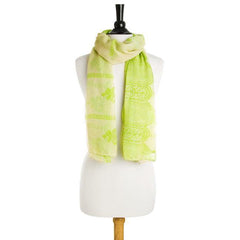 Tina Scarf in Green - Flyclothing LLC