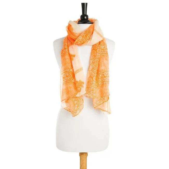 Tina Scarf in Orange - JGI - Flyclothing LLC