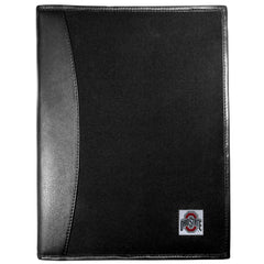 Ohio St. Buckeyes Leather and Canvas Padfolio - Flyclothing LLC