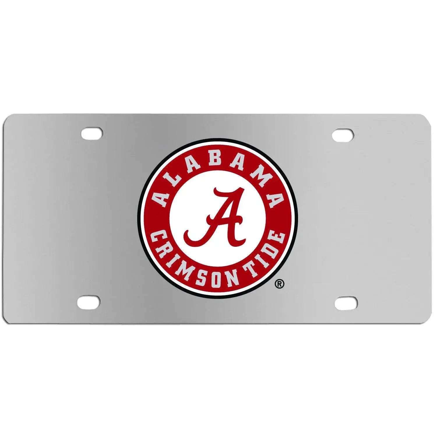 Alabama Crimson Tide Steel License Plate Wall Plaque - Siskiyou Buckle - Flyclothing LLC