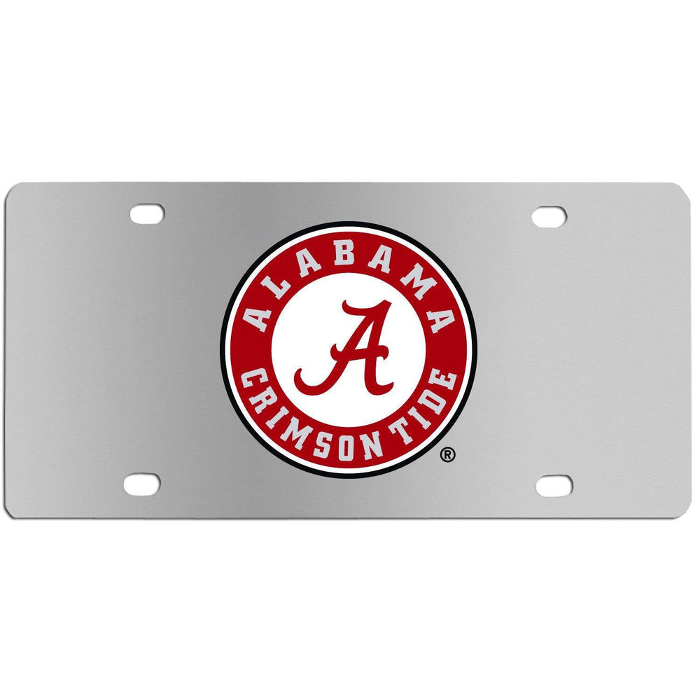 Alabama Crimson Tide Steel License Plate Wall Plaque - Siskiyou Buckle