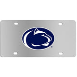 Penn St. Nittany Lions Steel License Plate Wall Plaque - Siskiyou Buckle