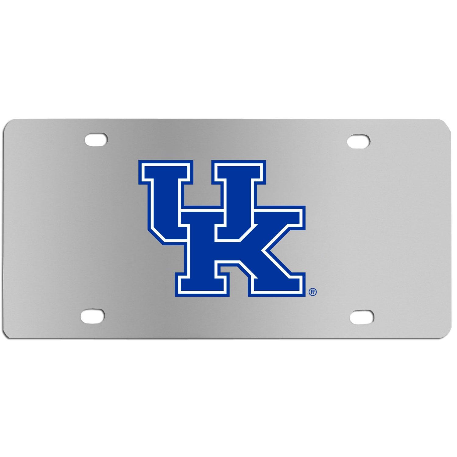 Kentucky Wildcats Steel License Plate Wall Plaque - Flyclothing LLC