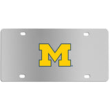 Michigan Wolverines Steel License Plate Wall Plaque - Siskiyou Buckle