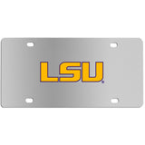 LSU Tigers Steel License Plate Wall Plaque - Siskiyou Buckle