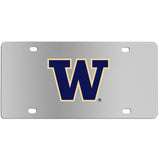 Washington Huskies Steel License Plate Wall Plaque - Siskiyou Buckle