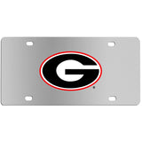 Georgia Bulldogs Steel License Plate Wall Plaque - Siskiyou Buckle