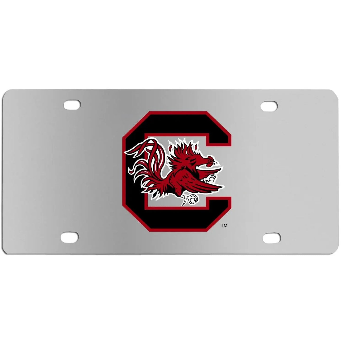 S. Carolina Gamecocks Steel License Plate Wall Plaque - Siskiyou Buckle - Flyclothing LLC