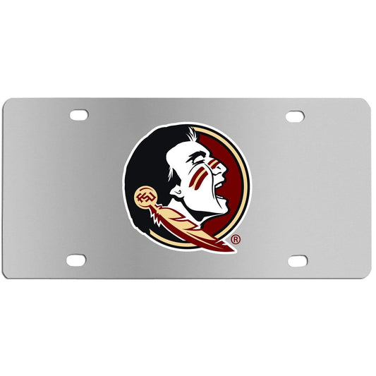 Florida St. Seminoles Steel License Plate Wall Plaque - Siskiyou Buckle