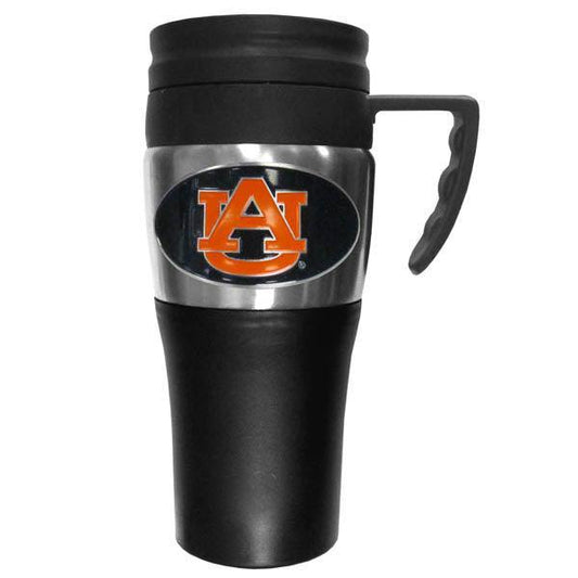 Auburn Tigers Steel Travel Mug w/Handle - Siskiyou Buckle