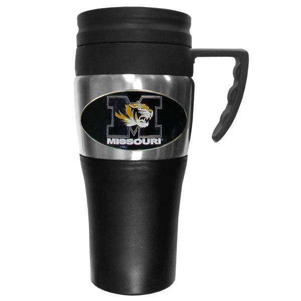 Missouri Tigers Steel Travel Mug w/Handle - Siskiyou Buckle - Flyclothing LLC