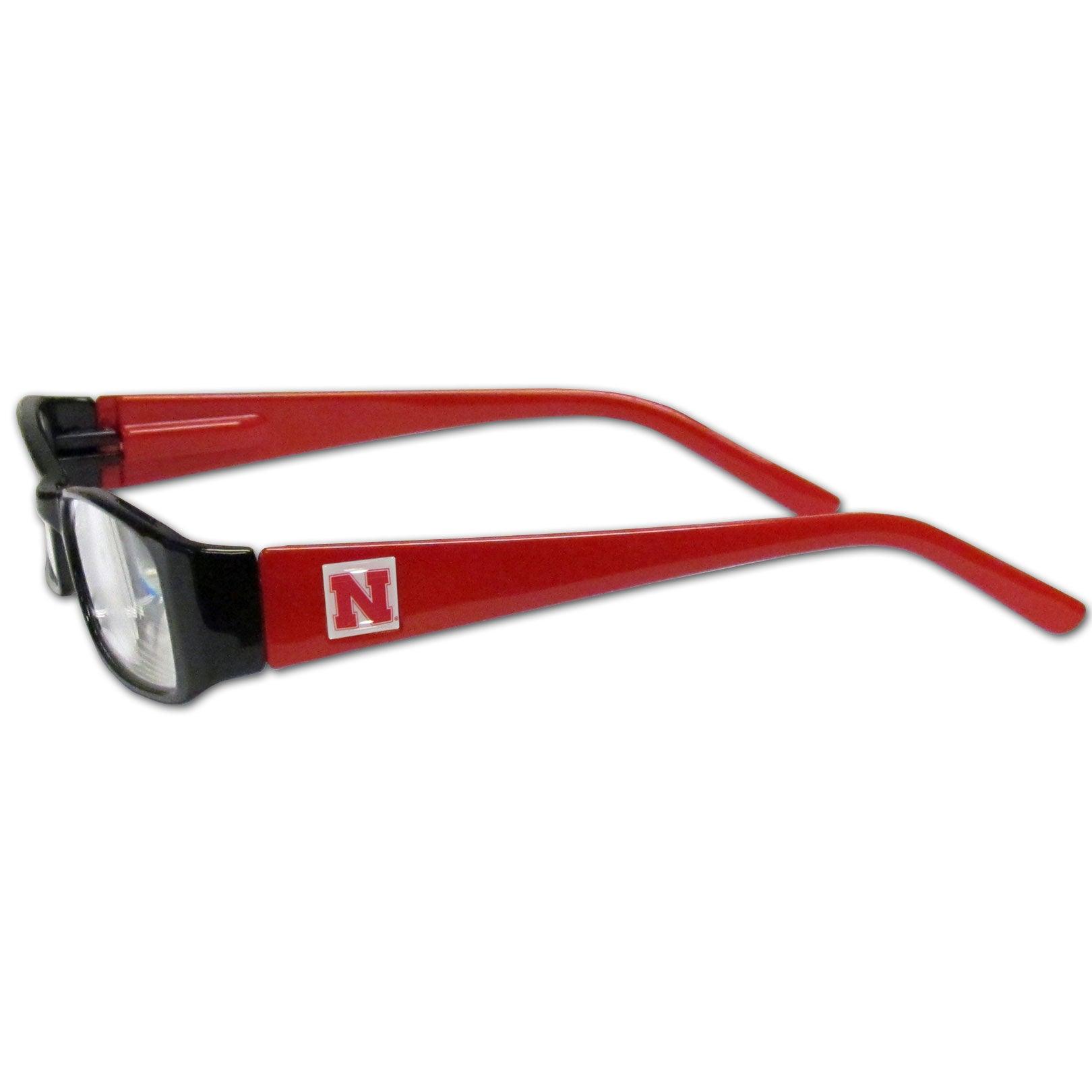 Nebraska Cornhuskers Reading Glasses +2.25 - Flyclothing LLC