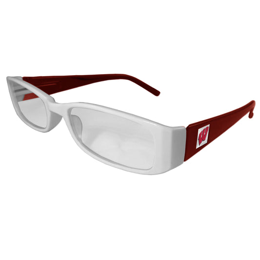 Wisconsin Badgers Reading Glasses +1.25 - Flyclothing LLC