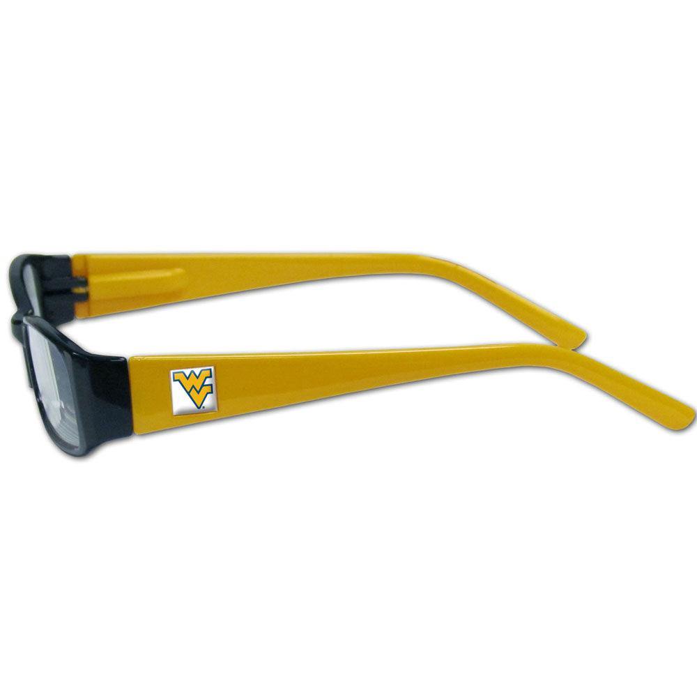 W. Virginia Mountaineers Reading Glasses +2.00 - Siskiyou Buckle