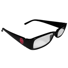 Oklahoma Sooners Printed Reading Glasses, +1.50 - Flyclothing LLC