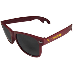 USC Trojans Beachfarer Bottle Opener Sunglasses, Maroon - Flyclothing LLC