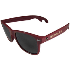 Florida St. Seminoles Beachfarer Bottle Opener Sunglasses, Maroon - Flyclothing LLC