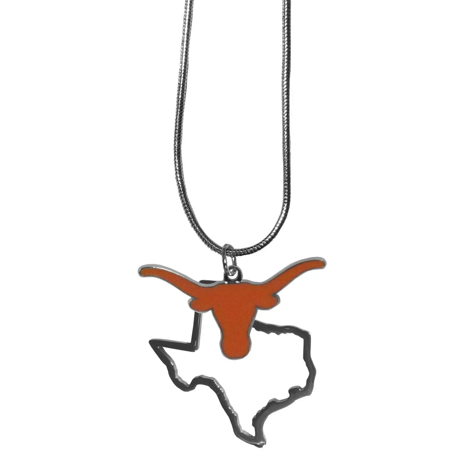 Texas Longhorns State Charm Necklace - Siskiyou Buckle - Flyclothing LLC
