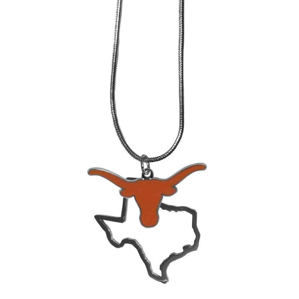 Texas Longhorns State Charm Necklace - Siskiyou Buckle