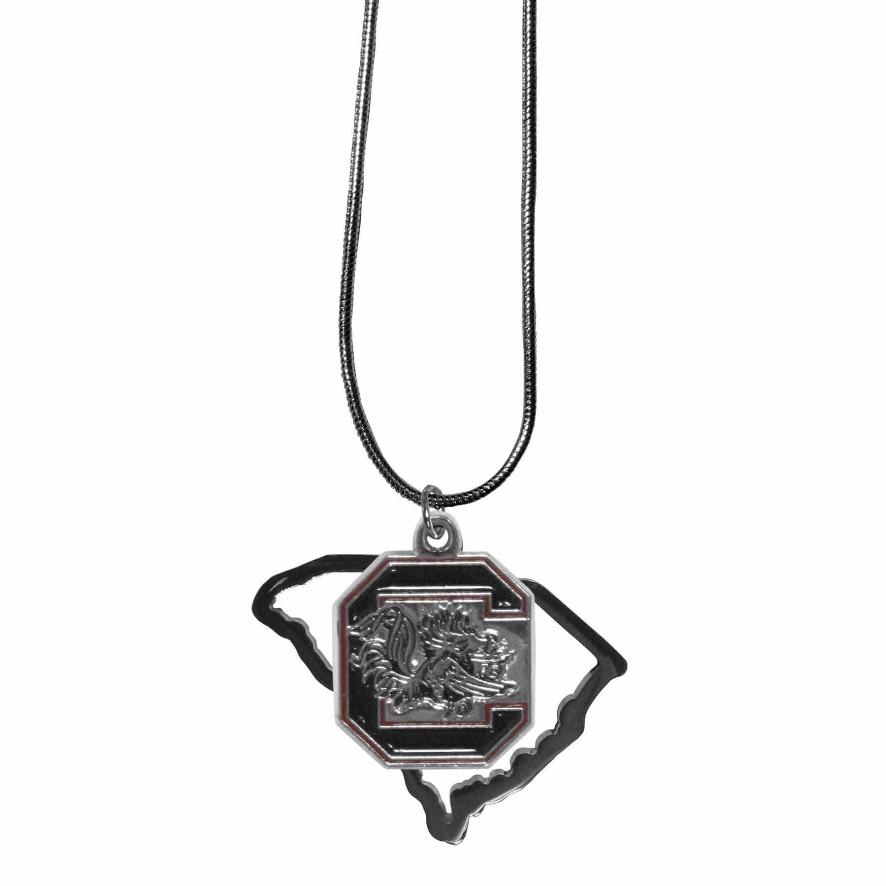 S. Carolina Gamecocks State Charm Necklace - Siskiyou Buckle - Flyclothing LLC