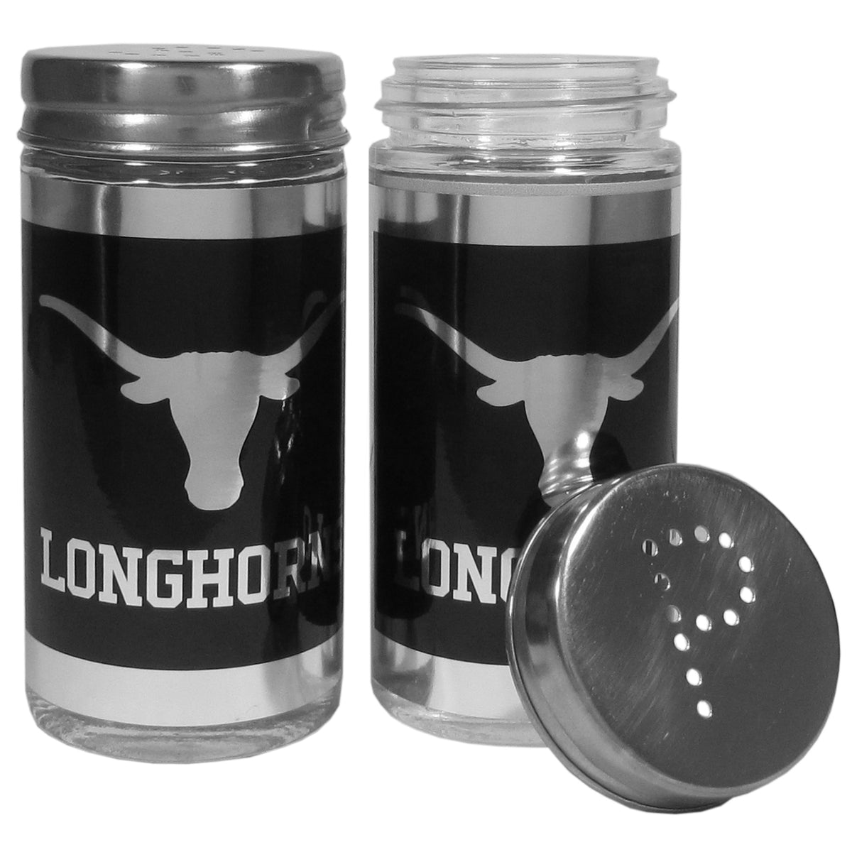 Texas Longhorns Black Salt & Pepper Shaker