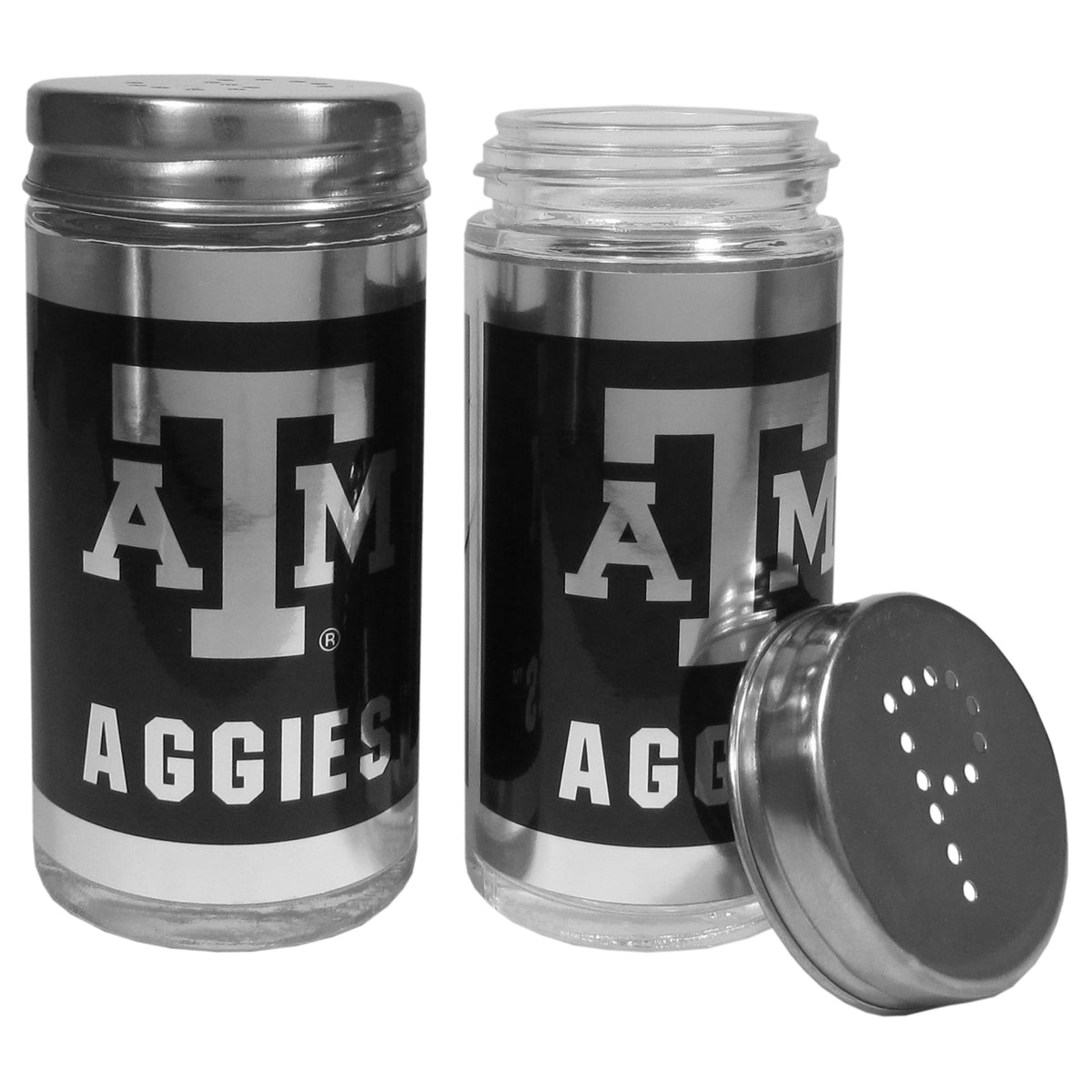 Texas A & M Aggies Black Salt & Pepper Shaker