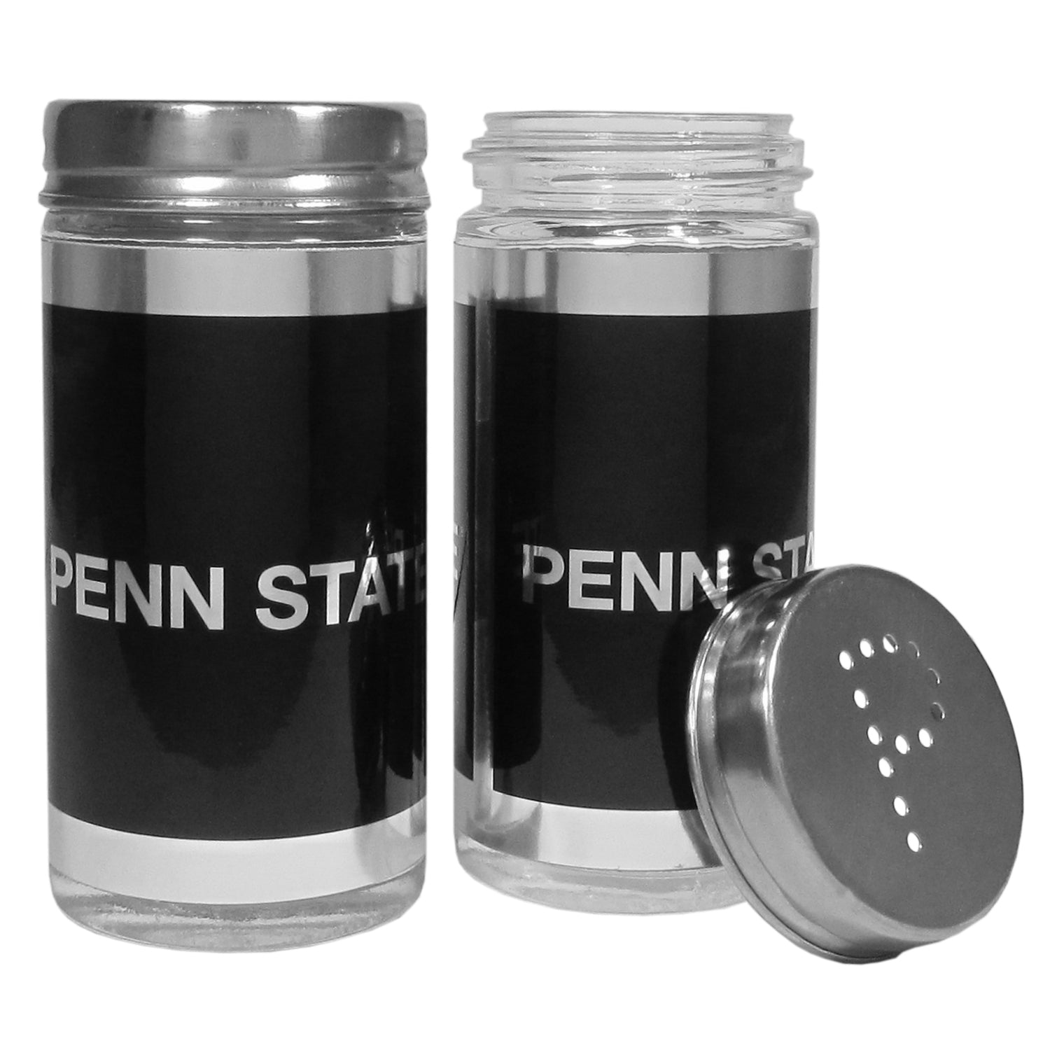 Penn St. Nittany Lions Black Salt & Pepper Shaker