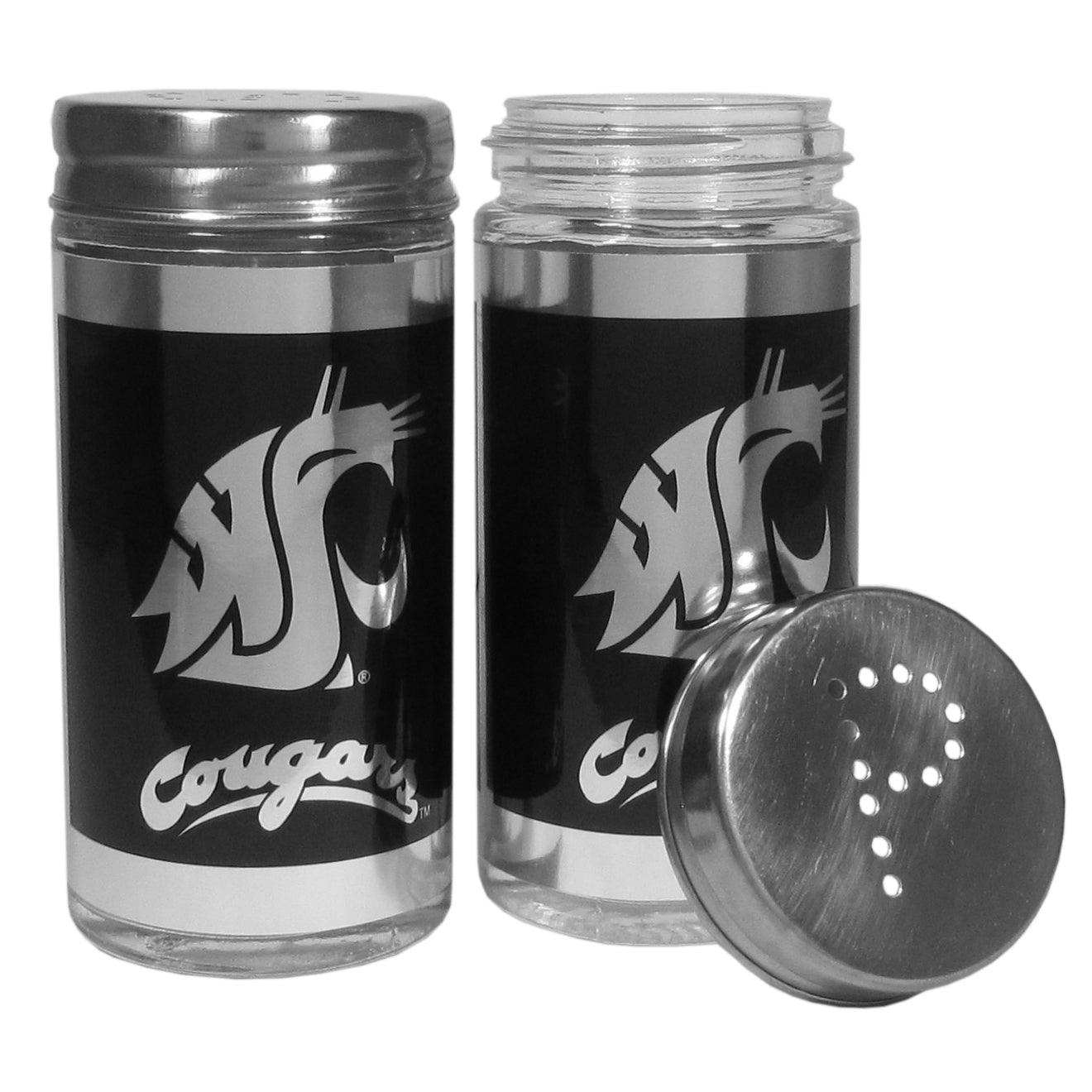 Washington St. Cougars Black Salt & Pepper Shaker - Siskiyou Buckle - Flyclothing LLC