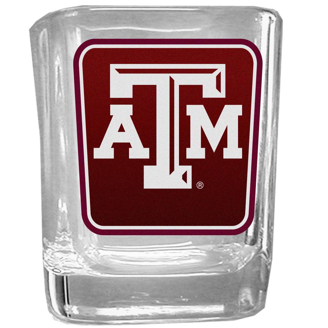Texas A & M Aggies Square Glass Shot Glass Set - Flyclothing LLC