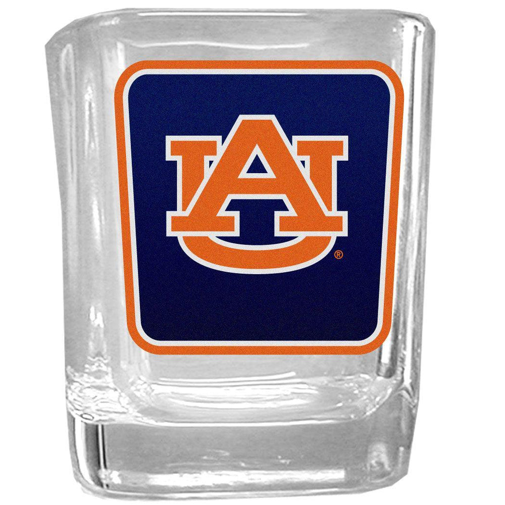 Auburn Tigers Square Glass Shot Glass Set - Siskiyou Buckle