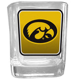 Iowa Hawkeyes Square Glass Shot Glass Set - Siskiyou Buckle