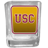 USC Trojans Square Glass Shot Glass Set - Siskiyou Buckle