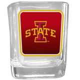 Iowa St. Cyclones Square Glass Shot Glass Set - Siskiyou Buckle