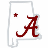 Alabama Crimson Tide Home State 11 Inch Magnet - Siskiyou Buckle