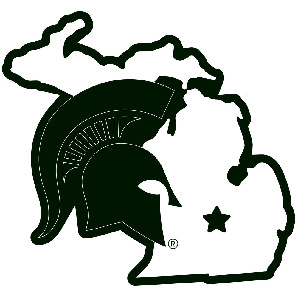 Michigan St. Spartans Home State 11 Inch Magnet - Siskiyou Buckle