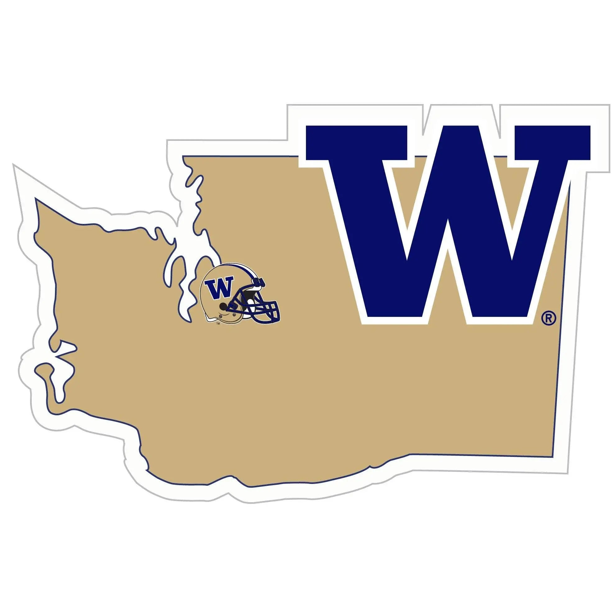 Washington Huskies Home State 11 Inch Magnet - Siskiyou Buckle - Flyclothing LLC
